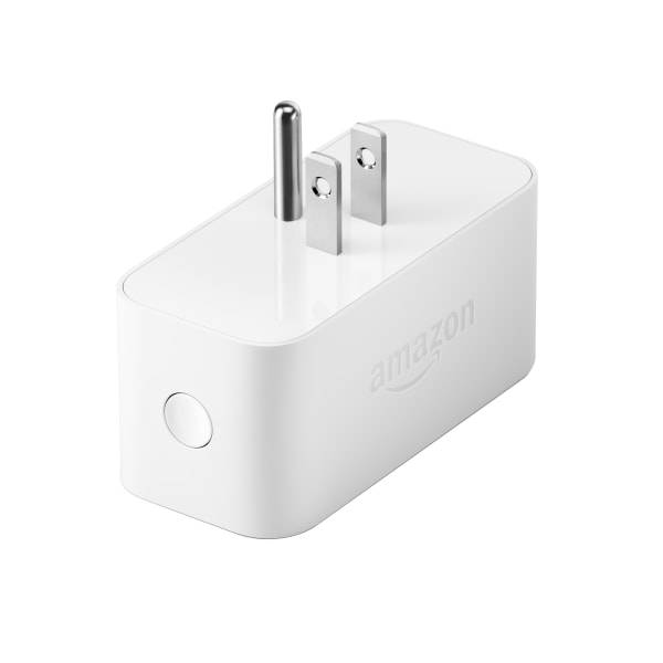 Amazon White Smart Plug Works With Alexa