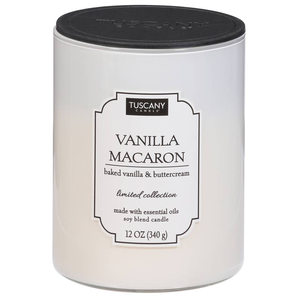 Tuscany Candle Vanilla Macaron Candle (12 oz)