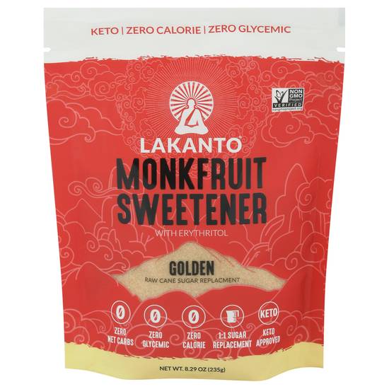 Lakanto Golden Monkfruit Sweetener With Erythritol
