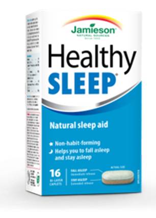 Jamieson Healthy Sleep Natural Sleep Aid Caplets (16 ct)