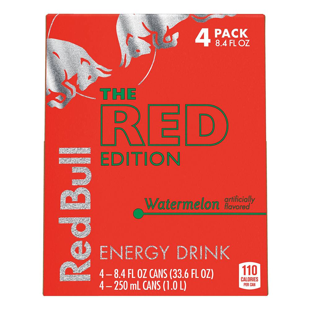 Red Bull The Red Edition Energy Drink (4 x 8.4 fl oz)