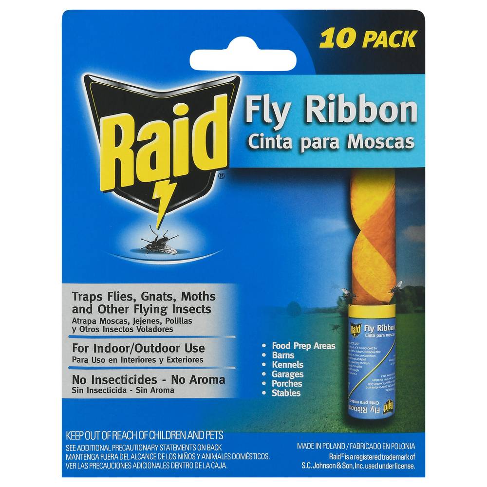 Raid Fly Ribbon (4.8 oz, 10 ct)