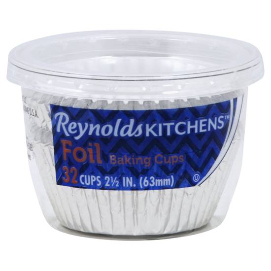 Reynolds Kitchens Foil 2-1/2 Inches Baking Cups (32 ct)