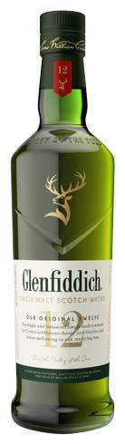 Glenfiddich Single Malt Scotch Whisky 12 Year Old (750 ml)