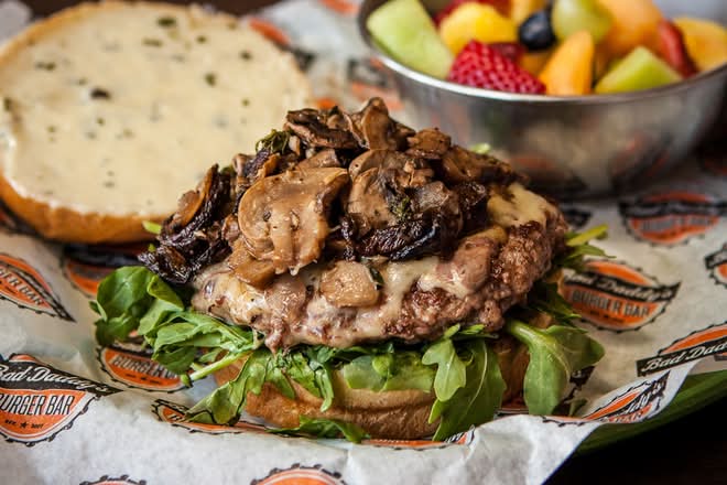 Magic Mushroom Burger*