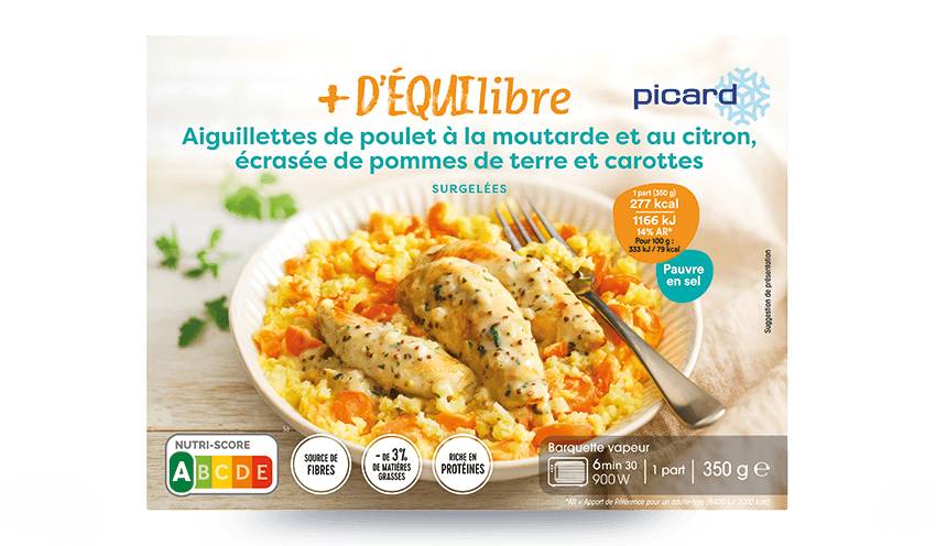 Aiguillettes de poulet à la moutarde et au citron