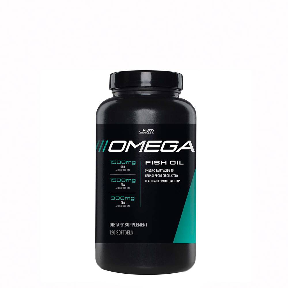 Jym Supplement Science Omega Fish Oil Dietary Supplements