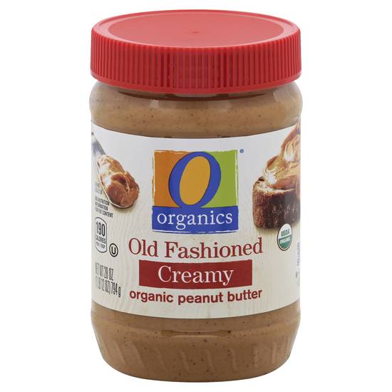 O Organics Old Fashioned Creamy Organic Peanut Butter (28 oz)
