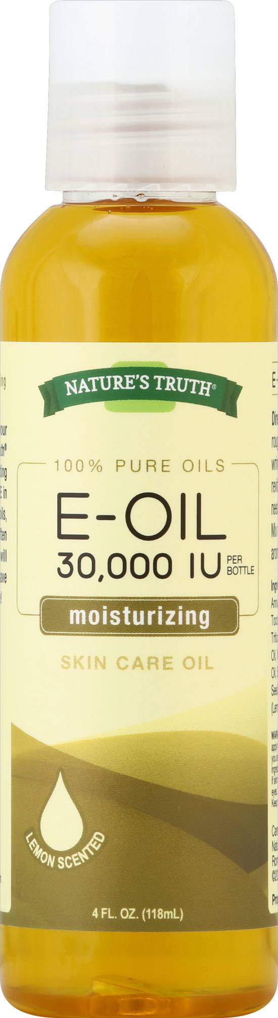 Nature's Truth Moisturizing Lemon Scented E-Oil