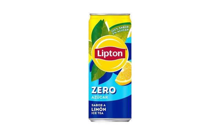 Lata Lipton Limón Zero