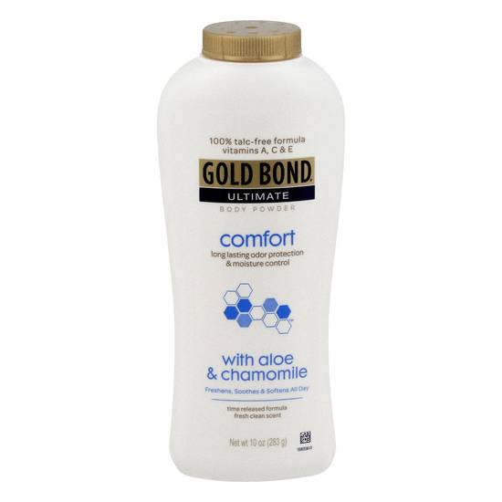 Gold Bond Comfort Fresh Clean Scent Talc-Free Formula With Aloe & Chamomile Body Powder