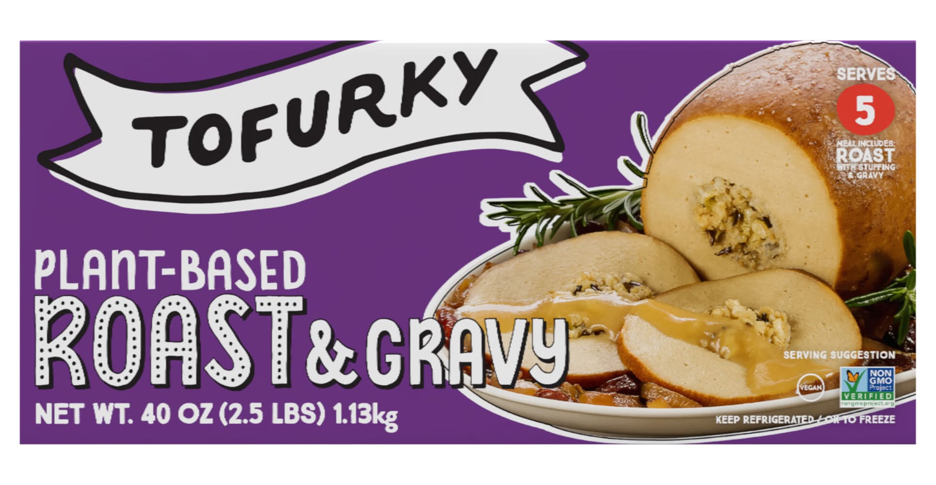 Tofurky Plant Based Roast & Gravy (2.5 lbs)