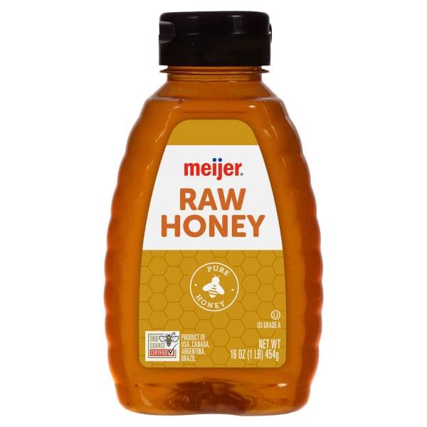 Meijer Raw Honey (16 oz)