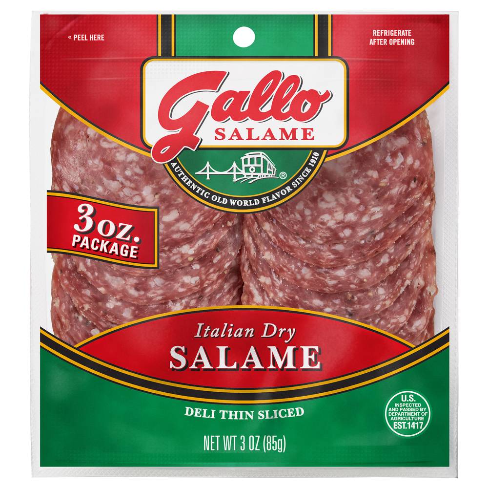 Gallo Salame Italian Dry Salame (3 oz)