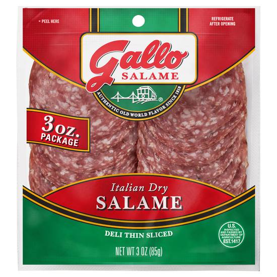 Gallo Italian Dry Salame (3oz count)