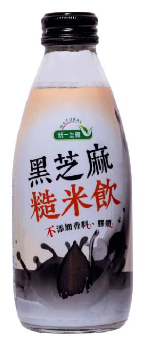 統一生機黑芝麻糙米飲（瓶） <245ml毫升 x 1 x 1BOTTLE瓶>