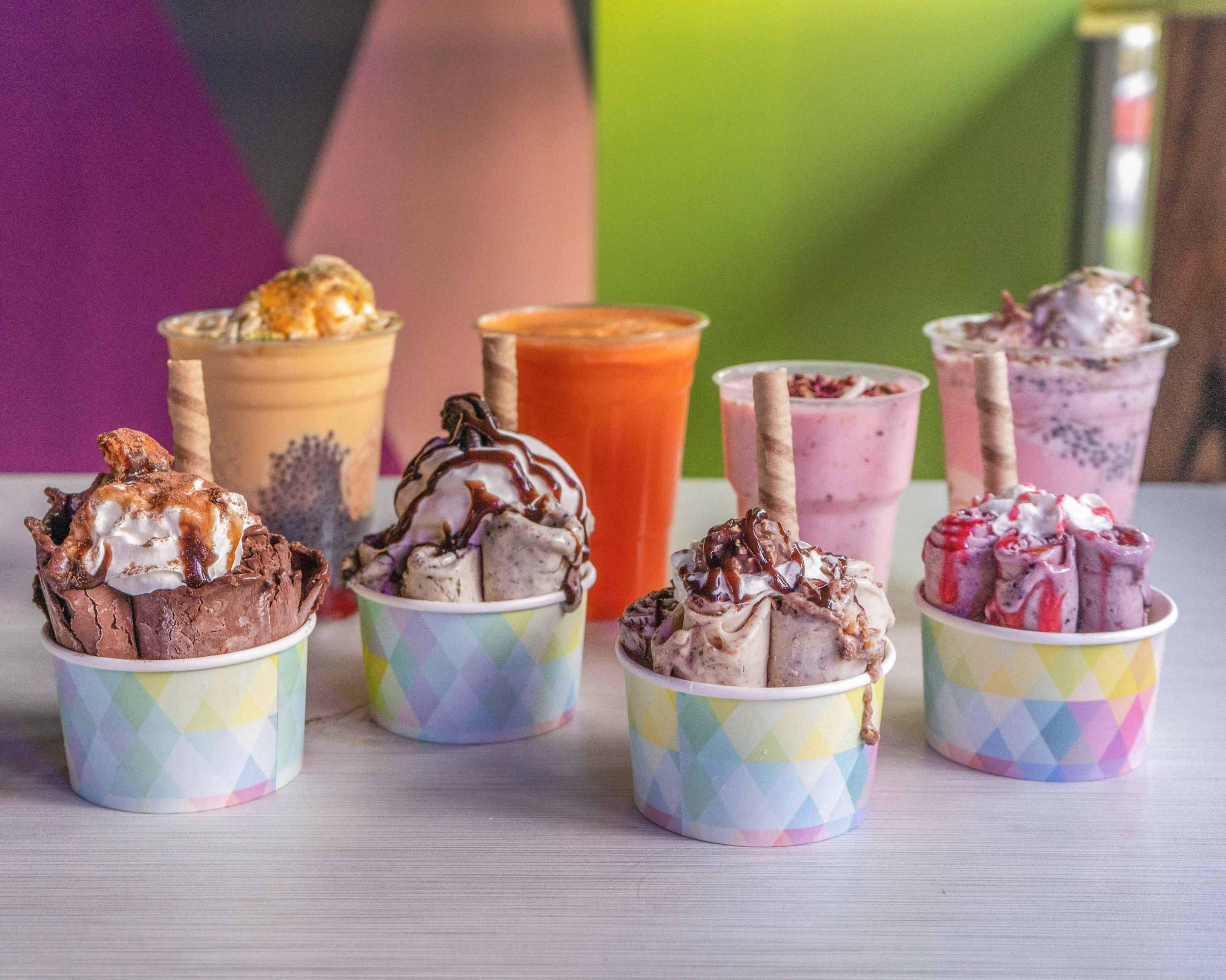 Frosty Rolls Ice Cream and Falooda Restaurant Menu Takeout in