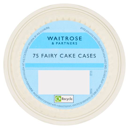 Waitrose White Fairy Cake Cases (75ct)