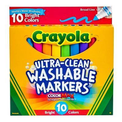 Crayola Ultra-Clean Washable Markers ( 10 ct ) (assorted )