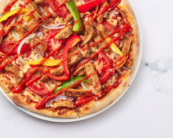 Pizza Vegan Chicken Harissa