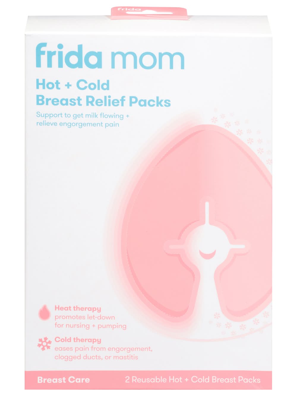 Frida Mom Cold & Heat Breast Warmers (2 ct)