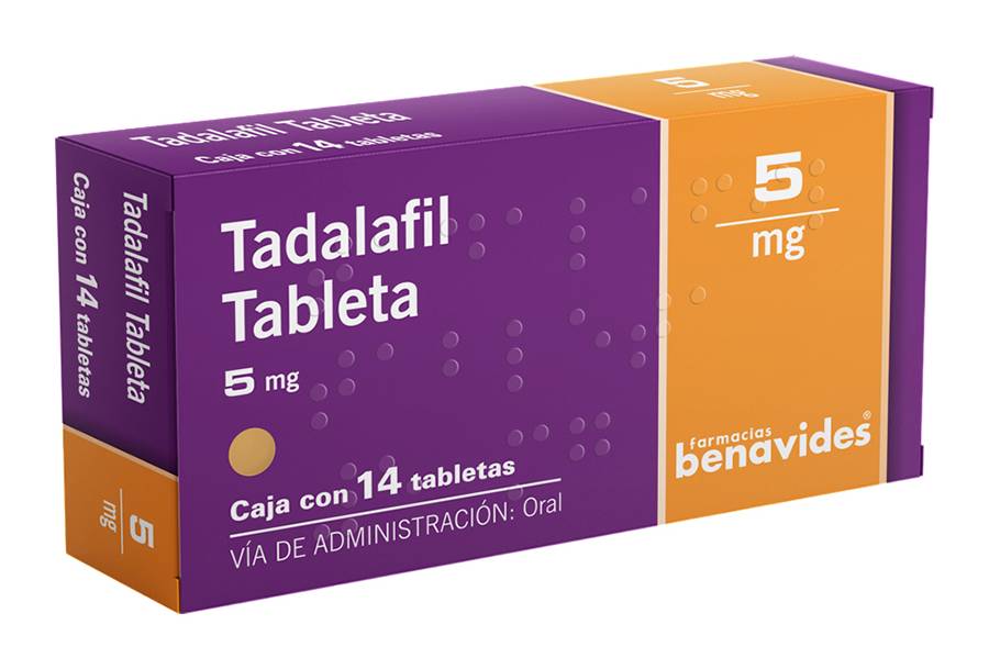 Farmacias Benavides · Tadalafil 5 mg tabletas (14 un)
