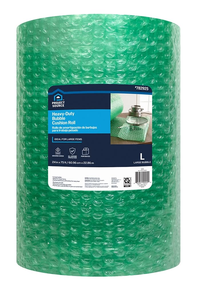 Project Source 24-in x 75-ft Bubble cushion