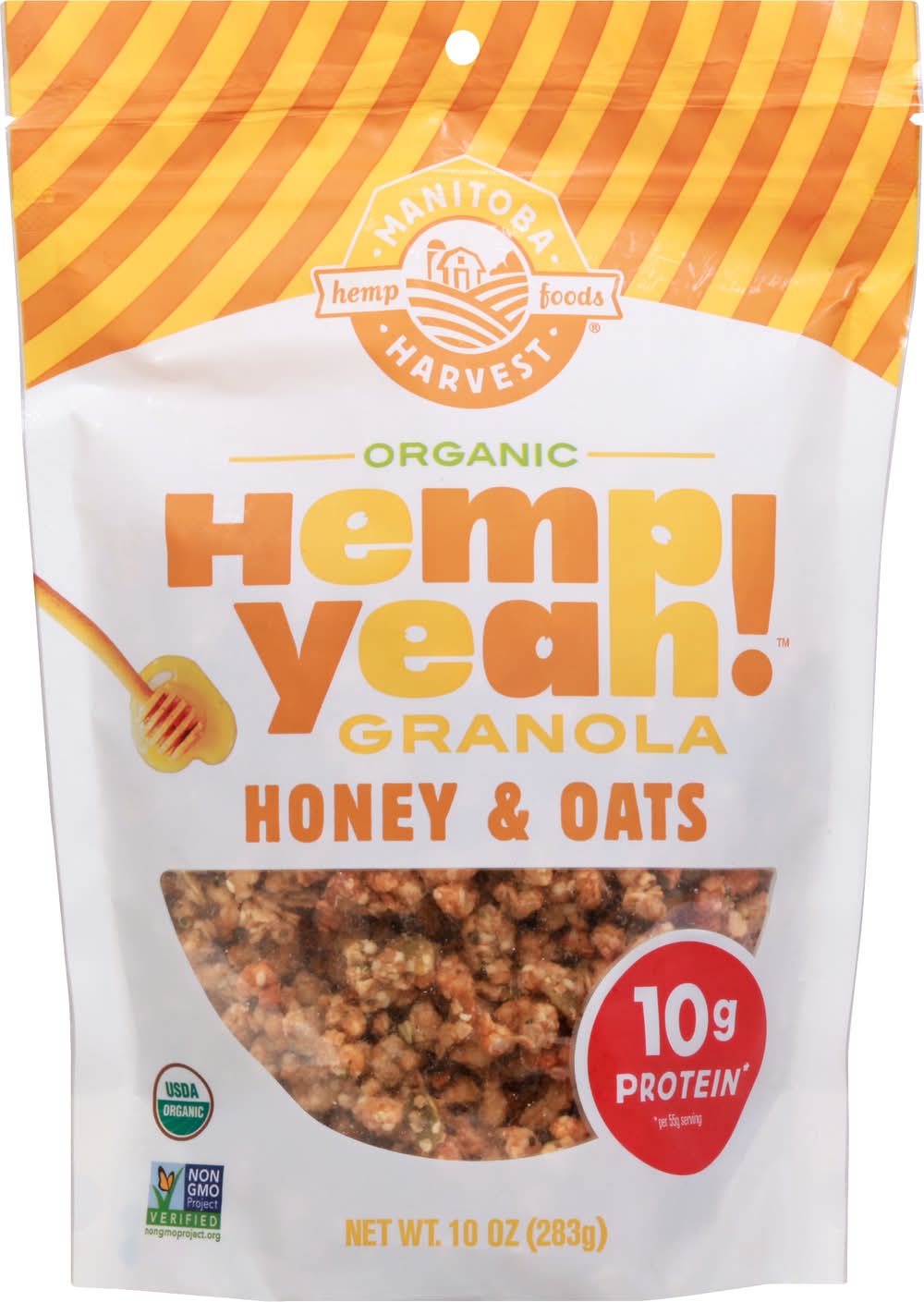 Manitoba Harvest Organic Superseed Granola, Honey-Oats (10 oz)