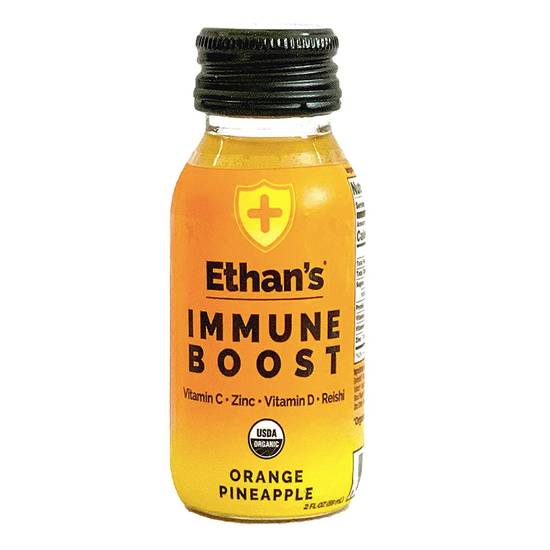 Ethan's Immune Boost Instant Shot, Orange Pineapple, 2 OZ