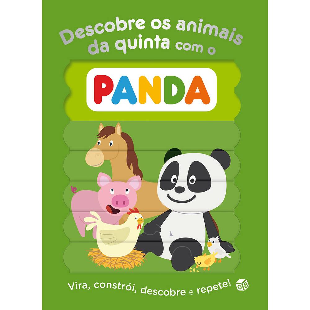 Descobre os Animais da Quinta com o Panda   Vira, Constrói, Descobre e Repete!