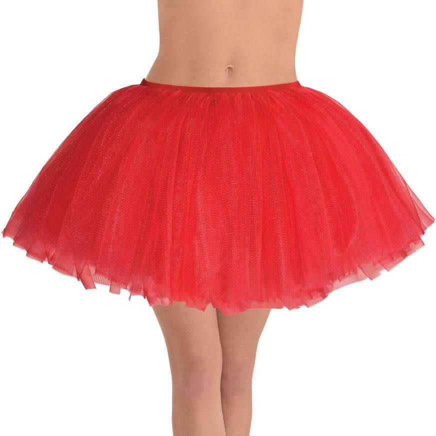 Party City Tutu Skirt (8size/red)