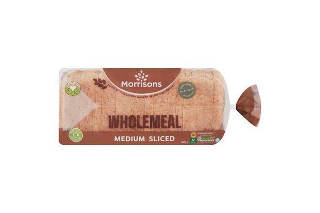 Morrisons Wholemeal Medium Bread 800g