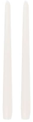 Ashland Unscented Taper Candles, 10 in, Ivory (2 ct)
