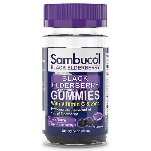 Sambucol Black Elderberry Gummies - 30.0 ea