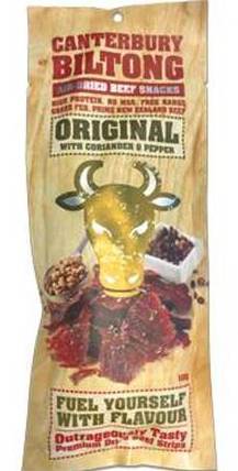 Canterbury biltong original flavour 100g