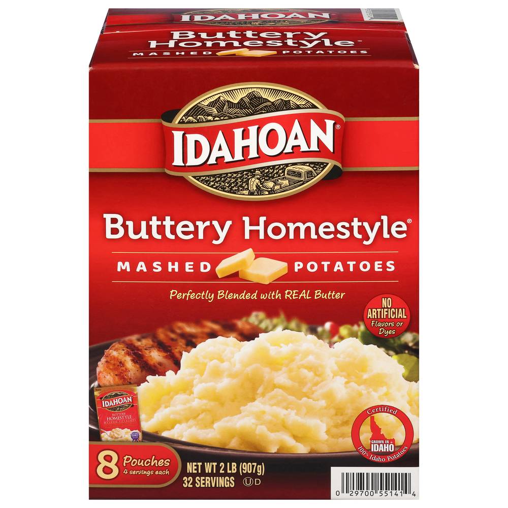 Idahoan Buttery Homestyle Mashed Potatoes (1.99 lbs)