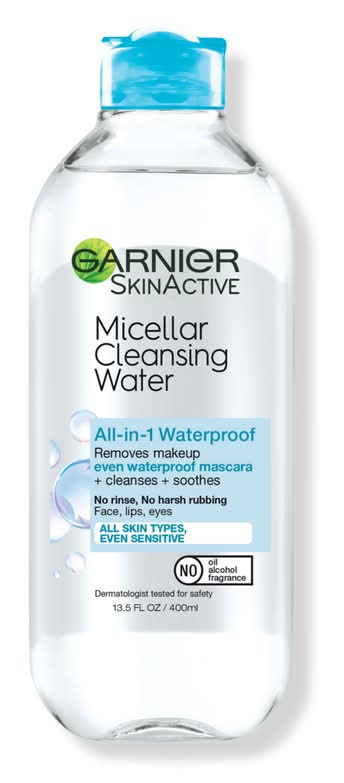 Garnier SkinActive Micellar Cleansing Water All-in-1 Waterproof Makeup Remover 13.5 oz