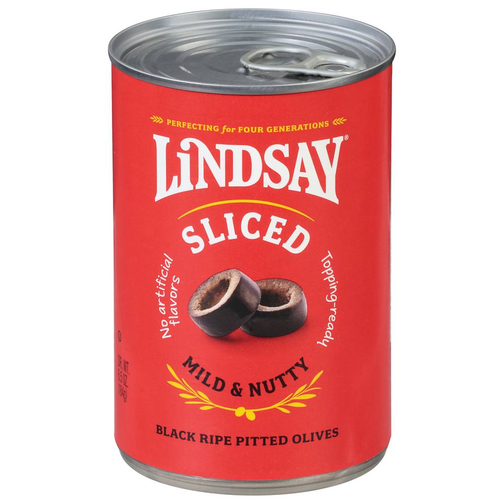 Lindsay Sliced Black Ripe Pitted Olives (6.5 oz)