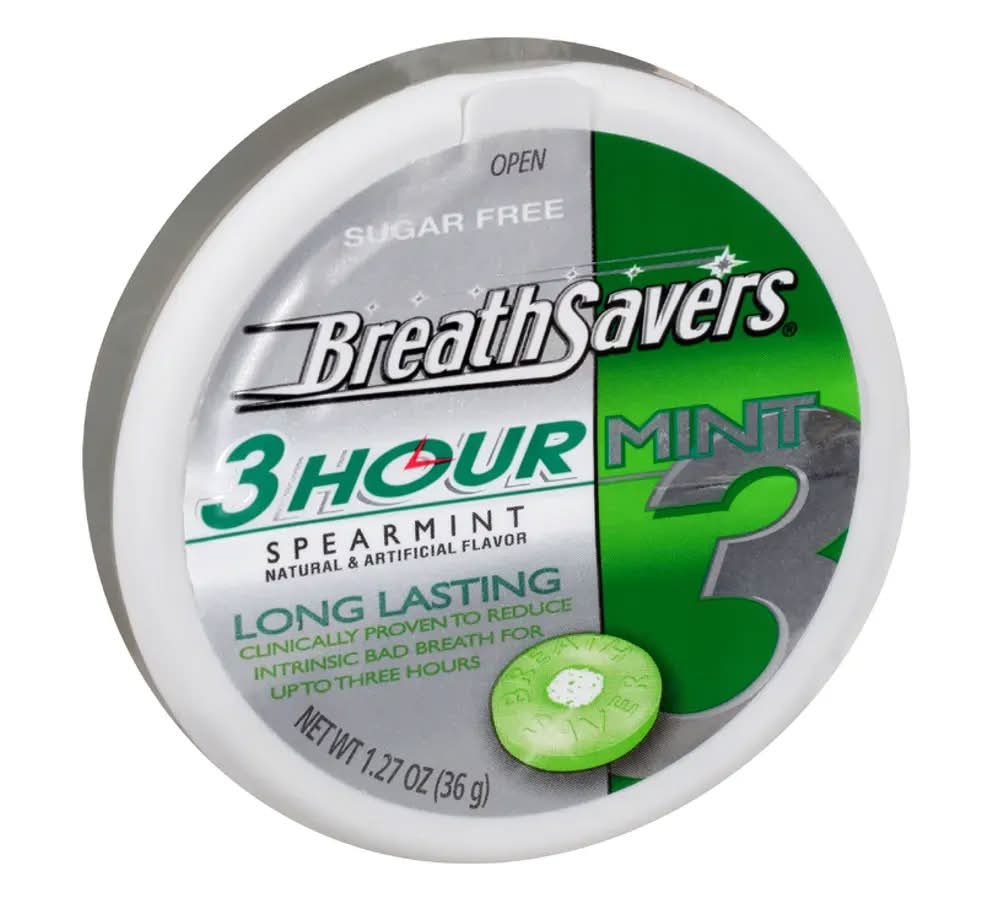 Breath Savers Spearmint 3 Hour Mint