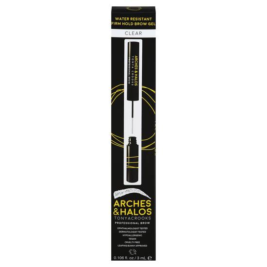 Arches & Halos Clear Water Resistant Firm Hold Brow Gel
