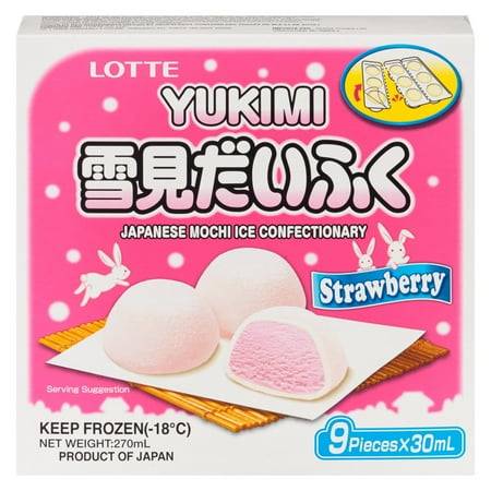 Lotte Mochi, Strawberry (9 x 30 ml)