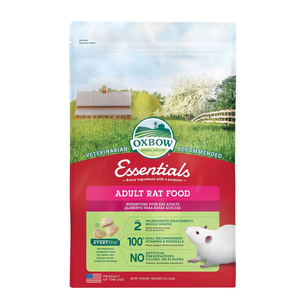 Oxbow Animal Health Essentials Adult Rat Food