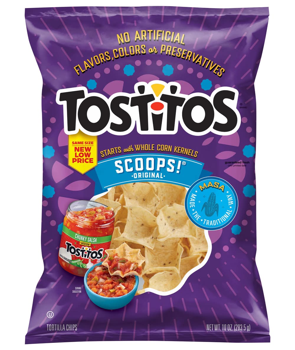 Tostitos Scoops! Original Tortilla Chips (10 oz)