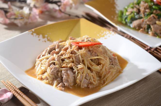 薑絲羊肉 Stir-fried Lamb with Ginger