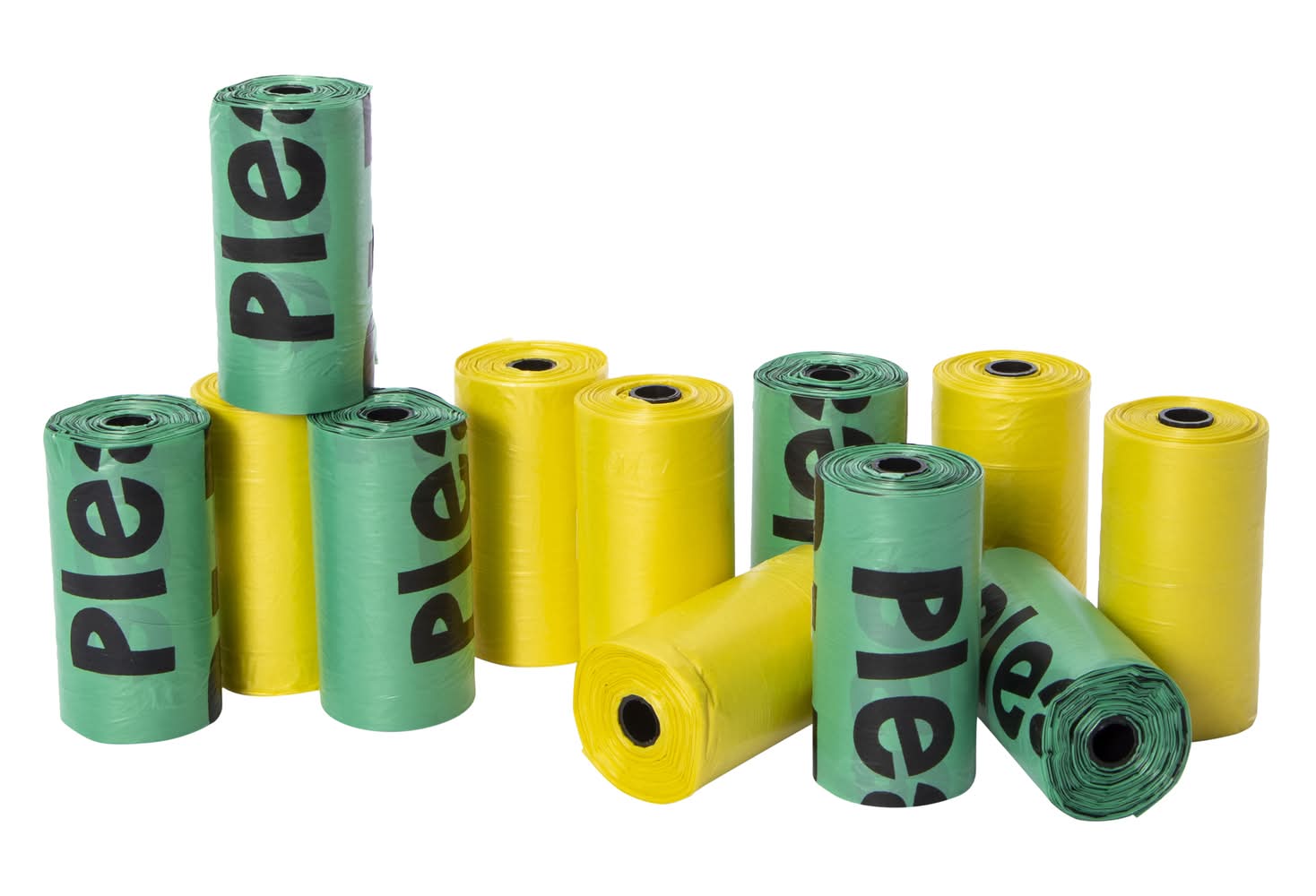 Pet Waste Bag Refill Rolls 12-Count (240 Bags) Green