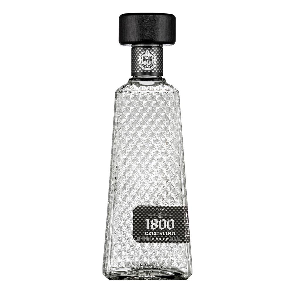 1800 · Tequila añejo cristalino (700 ml)