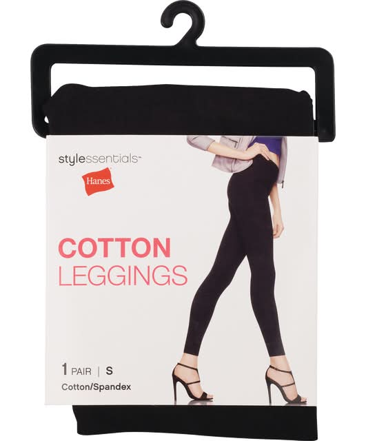Style Essentials Cotton Leggings, Small
