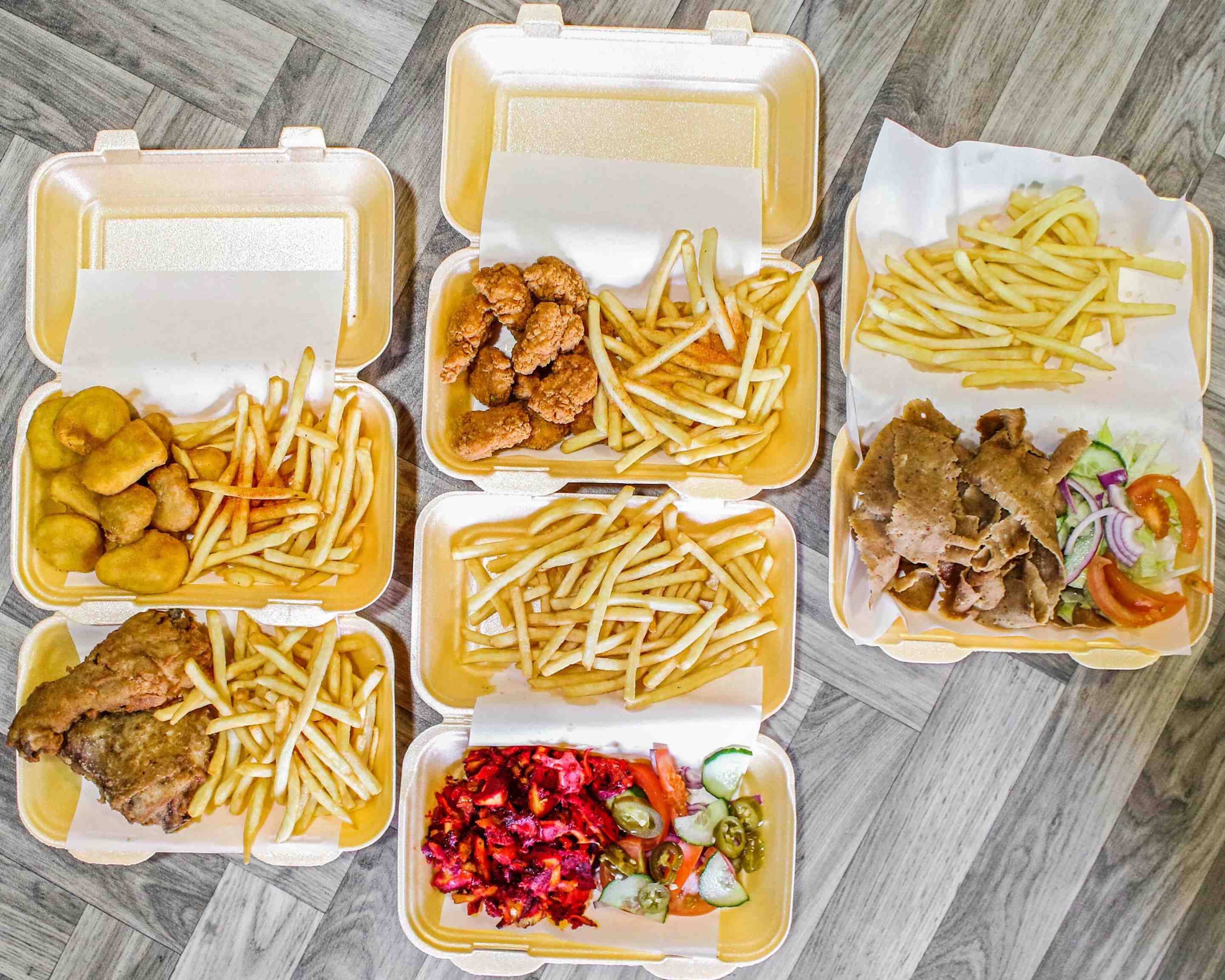 Dixi Chicken & Pizza Menu Takeaway in Hindley Delivery menu