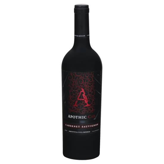 Apothic California 2018 Cabernet Sauvignon Red Wine (750 ml)