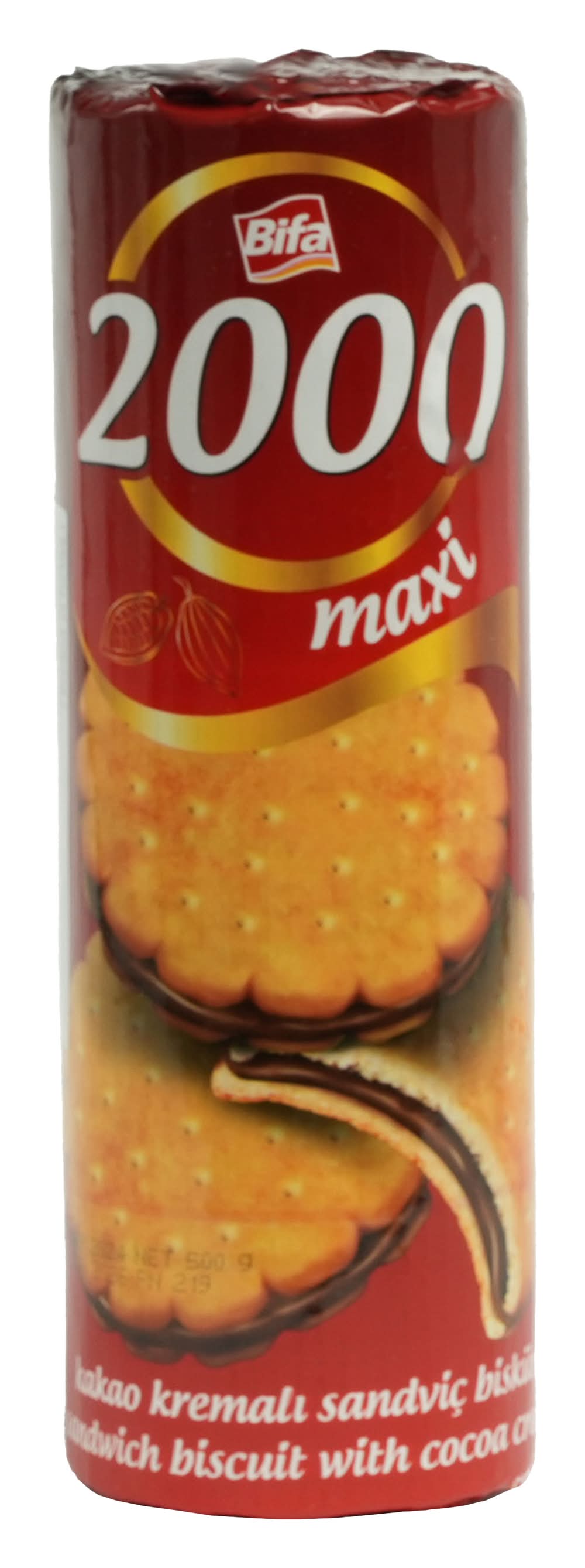 Bifa 2000 Maxi Sandwich Biscuits (500g)